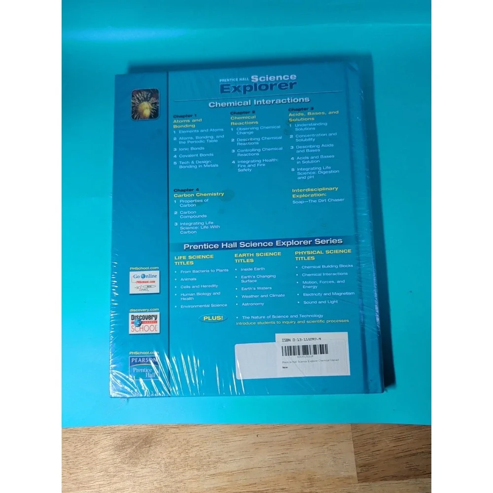 Prentice Hall Science Explorer: Chemical Interactions New Sealed Discovery Chann